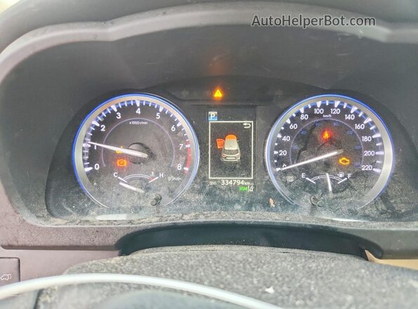 5TDJZRFH6HS395175 2017 TOYOTA HIGHLANDER Черный Вид щитка приборов