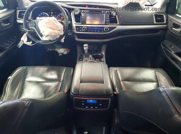 5TDJZRFH6HS461336 2017 TOYOTA HIGHLANDER Черный 