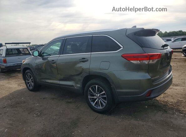 5TDJZRFH6HS474930 2017 TOYOTA HIGHLANDER Green Trasero izquierdo