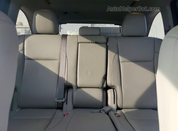 5TDJZRFH6HS474930 2017 TOYOTA HIGHLANDER Green Vista de los asientos traseros