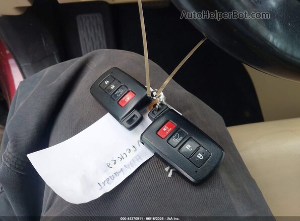 5TDJZRFH6JS846160 2018 TOYOTA HIGHLANDER Burgundy Առջևի վահանակի տեսք