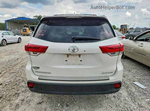 5TDJZRFH6KS604471 2019 TOYOTA HIGHLANDER White 