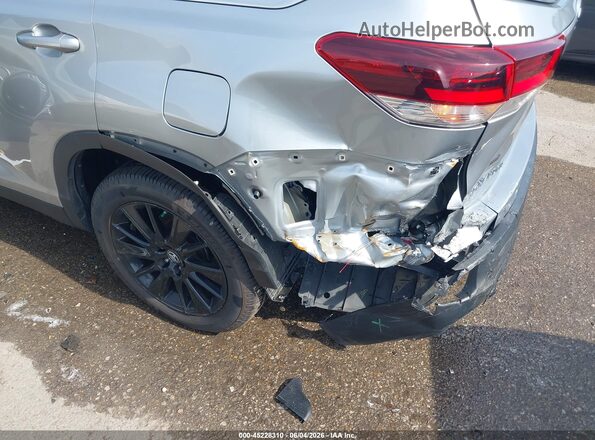 5TDJZRFH6KS614692 2019 TOYOTA HIGHLANDER Gray Դիմացի տեսք