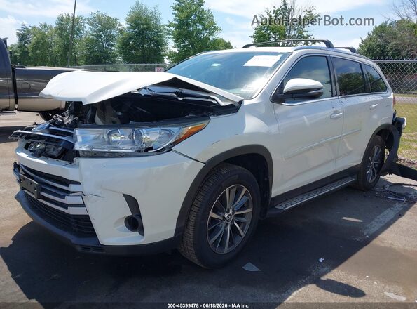 5TDJZRFH6KS615258 2019 TOYOTA HIGHLANDER White Передня ліва чверть