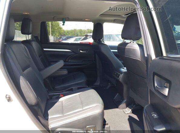 5TDJZRFH6KS615258 2019 TOYOTA HIGHLANDER White Вид наклейки з VIN-кодом