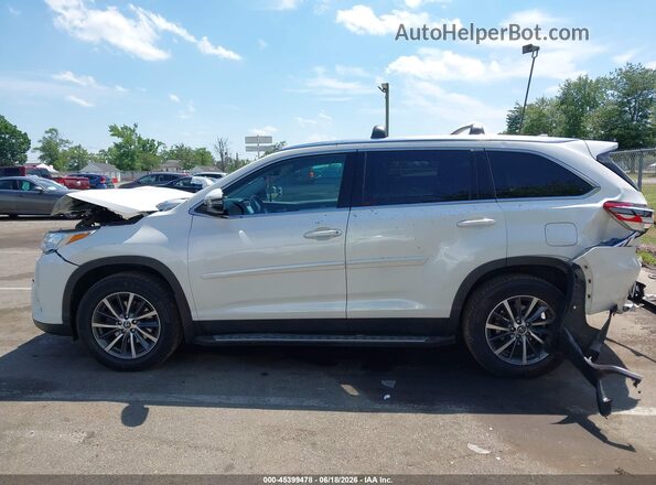 5TDJZRFH6KS615258 2019 TOYOTA HIGHLANDER White Панорамний вид салону 360°