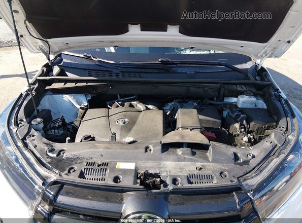 5TDJZRFH6KS627569 2019 TOYOTA HIGHLANDER Белый Вид сзади