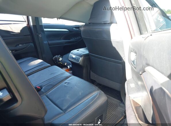 5TDJZRFH7HS361973 2017 TOYOTA HIGHLANDER Burgundy Vista de la etiqueta del VIN