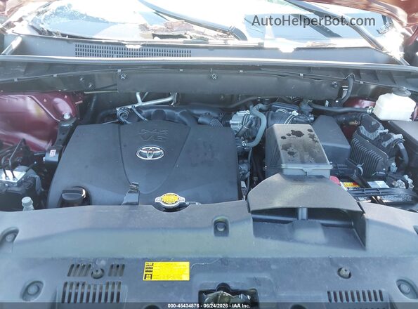 5TDJZRFH7HS361973 2017 TOYOTA HIGHLANDER Burgundy Vista trasera