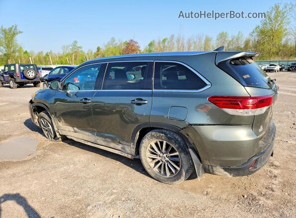5TDJZRFH7HS401601 2017 TOYOTA HIGHLANDER Зеленый 