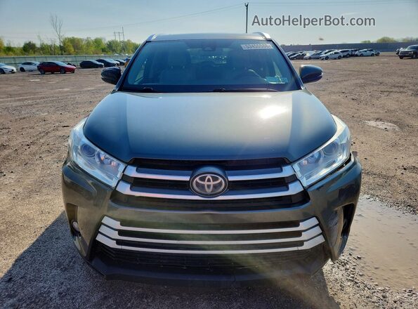 5TDJZRFH7HS401601 2017 TOYOTA HIGHLANDER Зеленый 