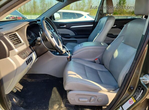 5TDJZRFH7HS401601 2017 TOYOTA HIGHLANDER Зеленый 