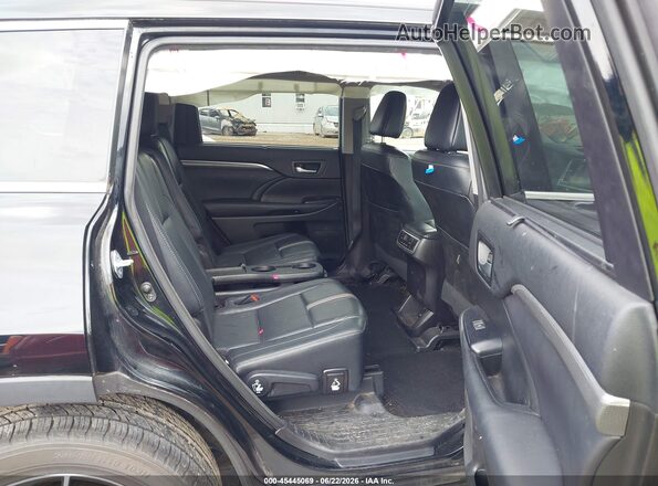 5TDJZRFH7HS422982 2017 TOYOTA HIGHLANDER Black Вид наклейки з VIN-кодом