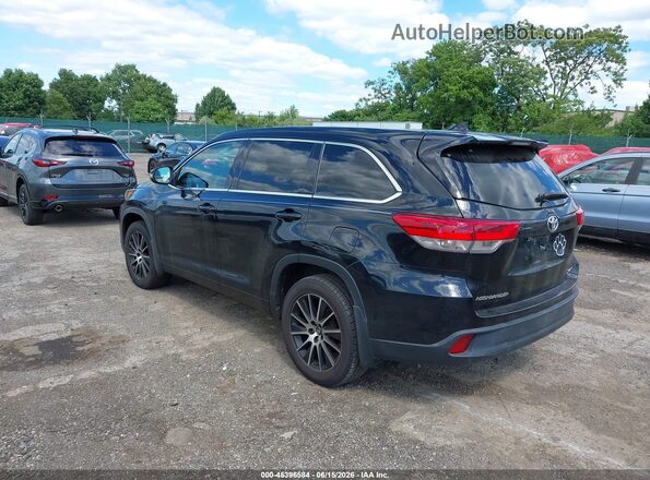 5TDJZRFH7HS427373 2017 TOYOTA HIGHLANDER Black 