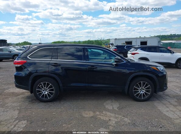 5TDJZRFH7HS427373 2017 TOYOTA HIGHLANDER Black 