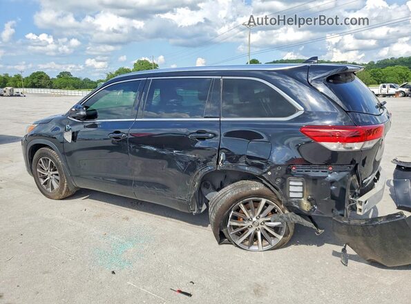 5TDJZRFH7HS520782 2017 TOYOTA HIGHLANDER Black Trasero izquierdo