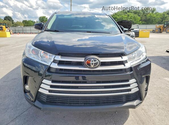 5TDJZRFH7HS520782 2017 TOYOTA HIGHLANDER Black Vista frontal
