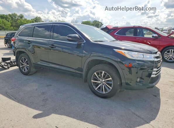 5TDJZRFH7HS520782 2017 TOYOTA HIGHLANDER Black Delantero derecho