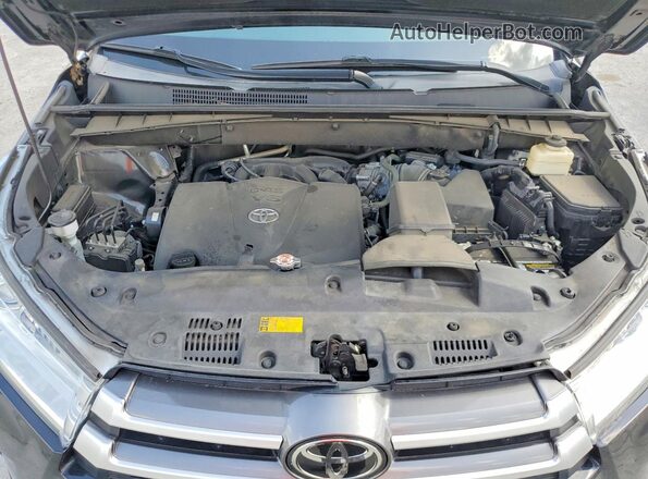 5TDJZRFH7HS520782 2017 TOYOTA HIGHLANDER Black Vista interior trasera
