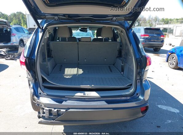 5TDJZRFH7JS824927 2018 TOYOTA HIGHLANDER Blue 