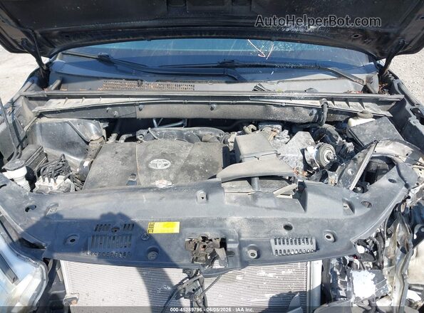 5TDJZRFH7JS835569 2018 TOYOTA HIGHLANDER Black Widok z tyłu
