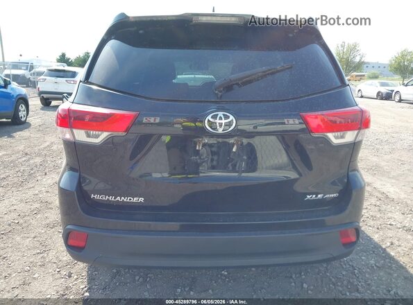 5TDJZRFH7JS835569 2018 TOYOTA HIGHLANDER Black 