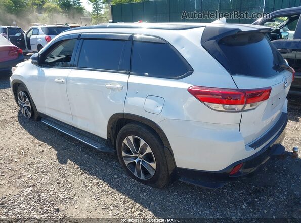 5TDJZRFH7JS840318 2018 TOYOTA HIGHLANDER White 