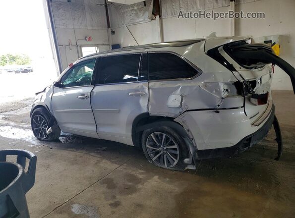 5TDJZRFH7JS849844 2018 TOYOTA HIGHLANDER White 