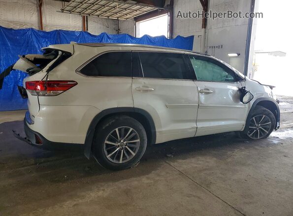 5TDJZRFH7JS849844 2018 TOYOTA HIGHLANDER White 