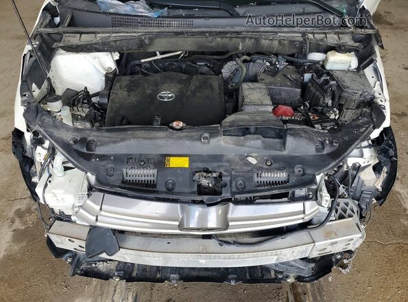 5TDJZRFH7JS849844 2018 TOYOTA HIGHLANDER White 