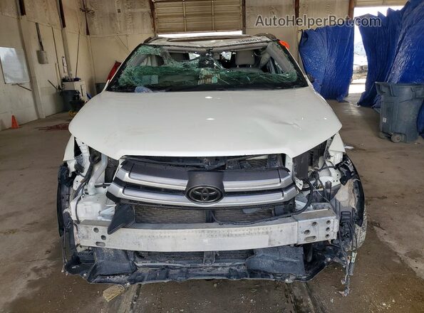 5TDJZRFH7JS849844 2018 TOYOTA HIGHLANDER White 