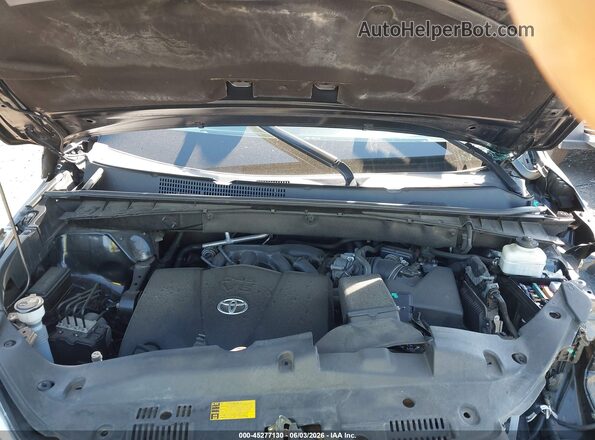 5TDJZRFH7JS879183 2018 TOYOTA HIGHLANDER Черный Вид сзади