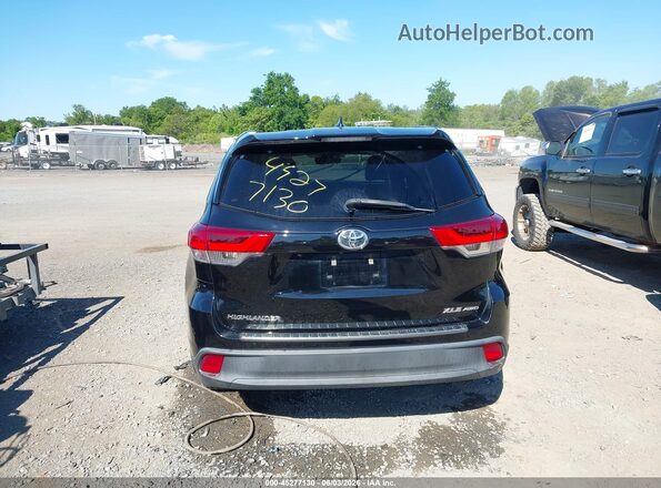 5TDJZRFH7JS879183 2018 TOYOTA HIGHLANDER Черный 