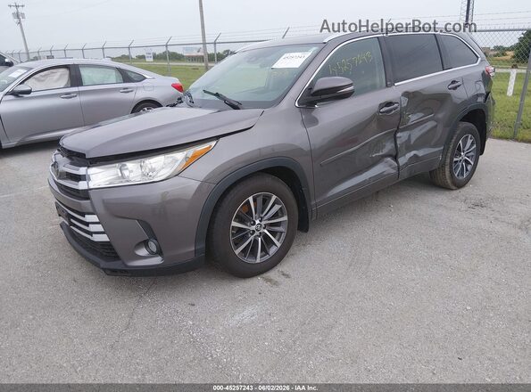 5TDJZRFH7JS883430 2018 TOYOTA HIGHLANDER  Առջևի ձախ երեք քառորդ տեսարան