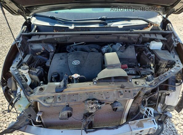 5TDJZRFH7KS583274 2019 TOYOTA HIGHLANDER Black Engine compartment view
