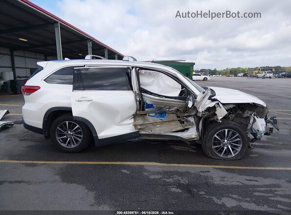5TDJZRFH7KS618783 2019 TOYOTA HIGHLANDER White Սալոնի 360 աստիճան տեսք