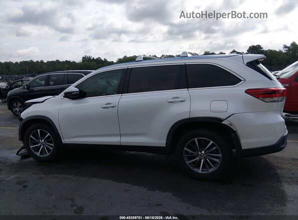 5TDJZRFH7KS618783 2019 TOYOTA HIGHLANDER White 