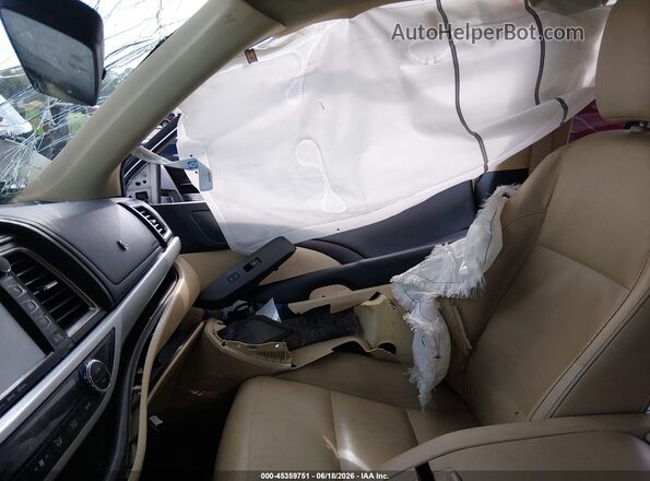 5TDJZRFH7KS618783 2019 TOYOTA HIGHLANDER White Սալոնի դիմացի տեսք