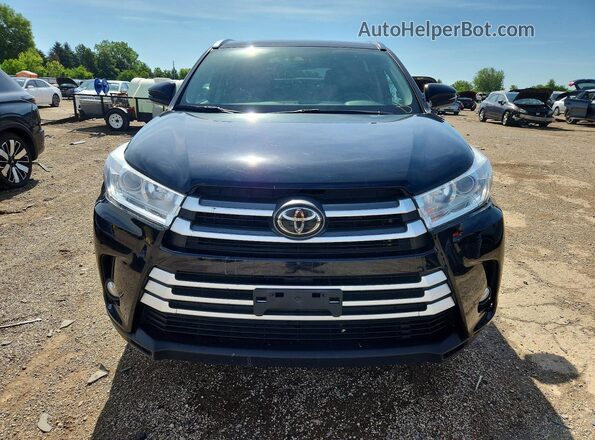 5TDJZRFH8JS546040 2018 TOYOTA HIGHLANDER Black Vista frontal