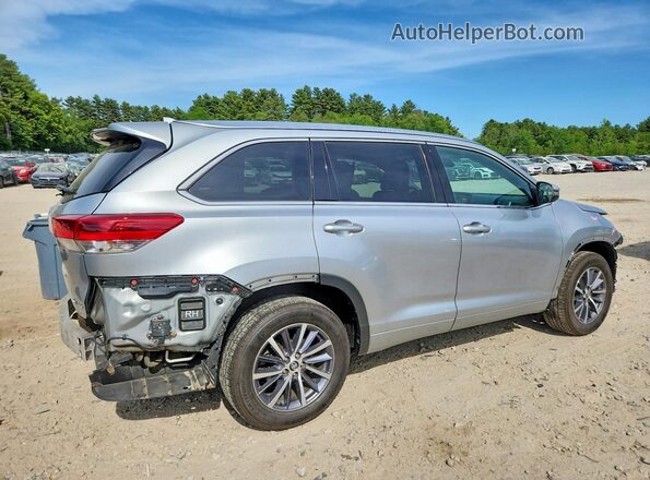 5TDJZRFH8JS549259 2018 TOYOTA HIGHLANDER Silver 