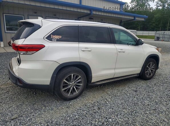 5TDJZRFH8JS876356 2018 TOYOTA HIGHLANDER Белый Задняя правая четверть