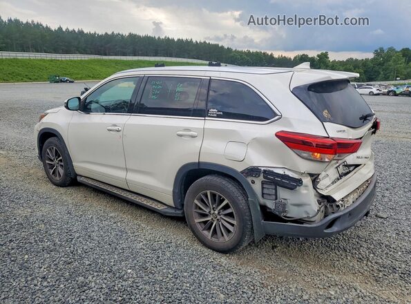 5TDJZRFH8JS876356 2018 TOYOTA HIGHLANDER Белый Задняя левая четверть