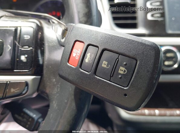 5TDJZRFH8KS626181 2019 TOYOTA HIGHLANDER Черный Вид панели приборов