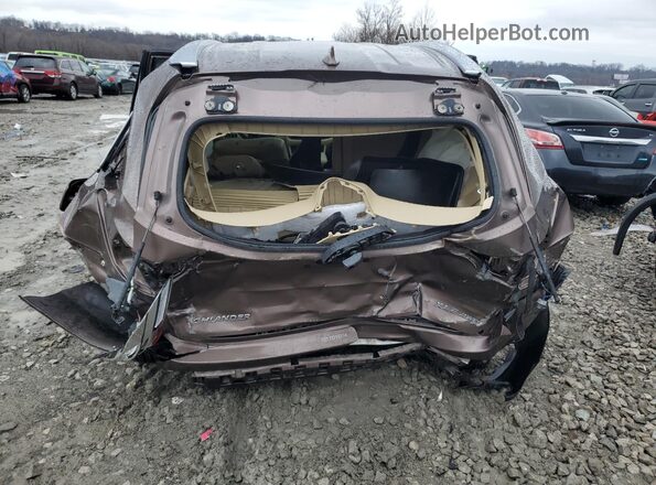 5TDJZRFH9HS424815 2017 TOYOTA HIGHLANDER Brown Հետևի տեսք