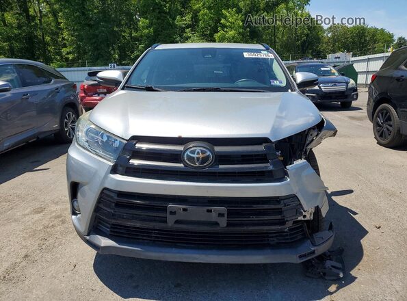 5TDJZRFH9HS461038 2017 TOYOTA HIGHLANDER Silver Դիմացի տեսք