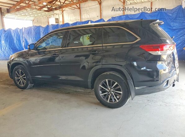 5TDJZRFH9HS510853 2017 TOYOTA HIGHLANDER Black Trasero izquierdo