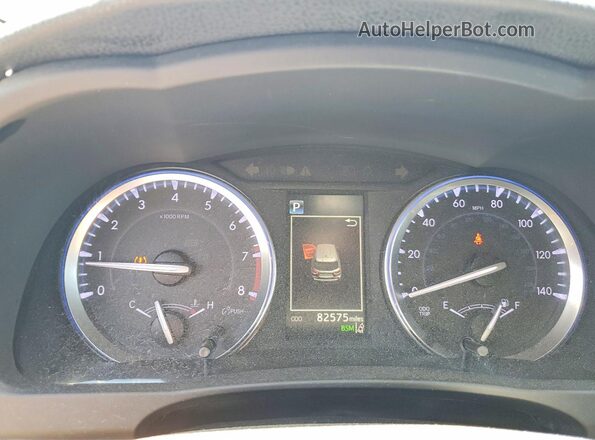 5TDJZRFH9JS555457 2018 TOYOTA HIGHLANDER Black Widok zestawu wskaźników