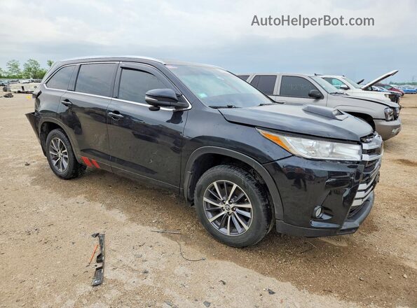 5TDJZRFH9JS887267 2018 TOYOTA HIGHLANDER Black Delantero derecho