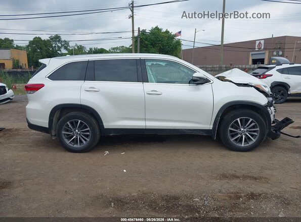 5TDJZRFH9KS575919 2019 TOYOTA HIGHLANDER Белый Панорамный вид салона 360°