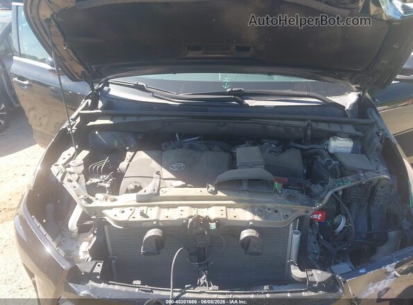 5TDJZRFHXJS531149 2018 TOYOTA HIGHLANDER Black უკანა ხედი